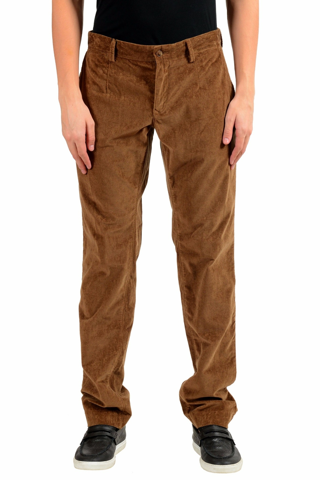 Dolce & Gabbana Men’s Brown Corduroy Casual Pants Size 28 30 32 34 36 38 40