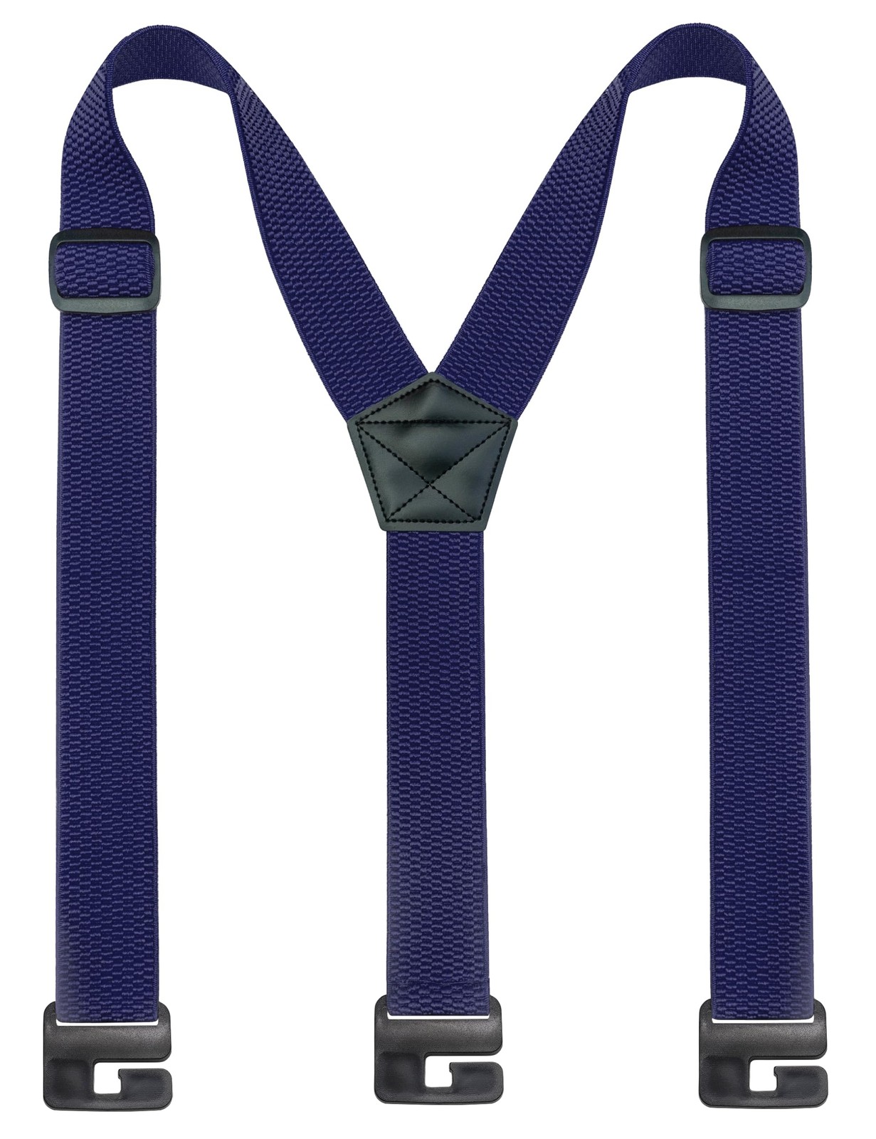 Hidden Navy Suspenders 1.48″ Under Clothing Work Suspender for Men(2)