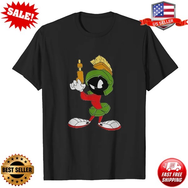 NEW Looney Tunes Marvin The Martian Cartoon Graphic T Shirts S-5XL