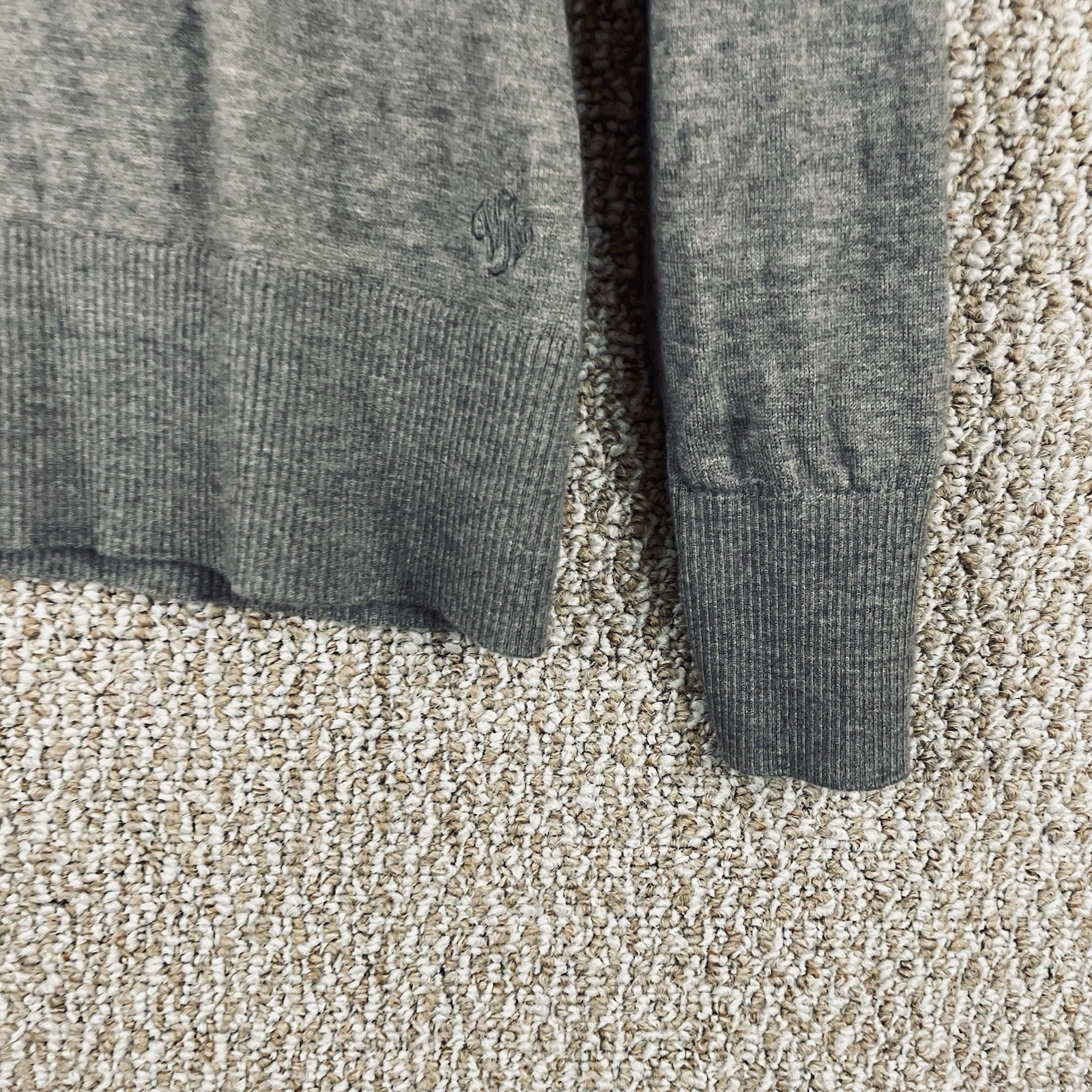 Varley Sweater Women’s Large Oversized Gray Soft Wool Blend Fincham Luxury E283