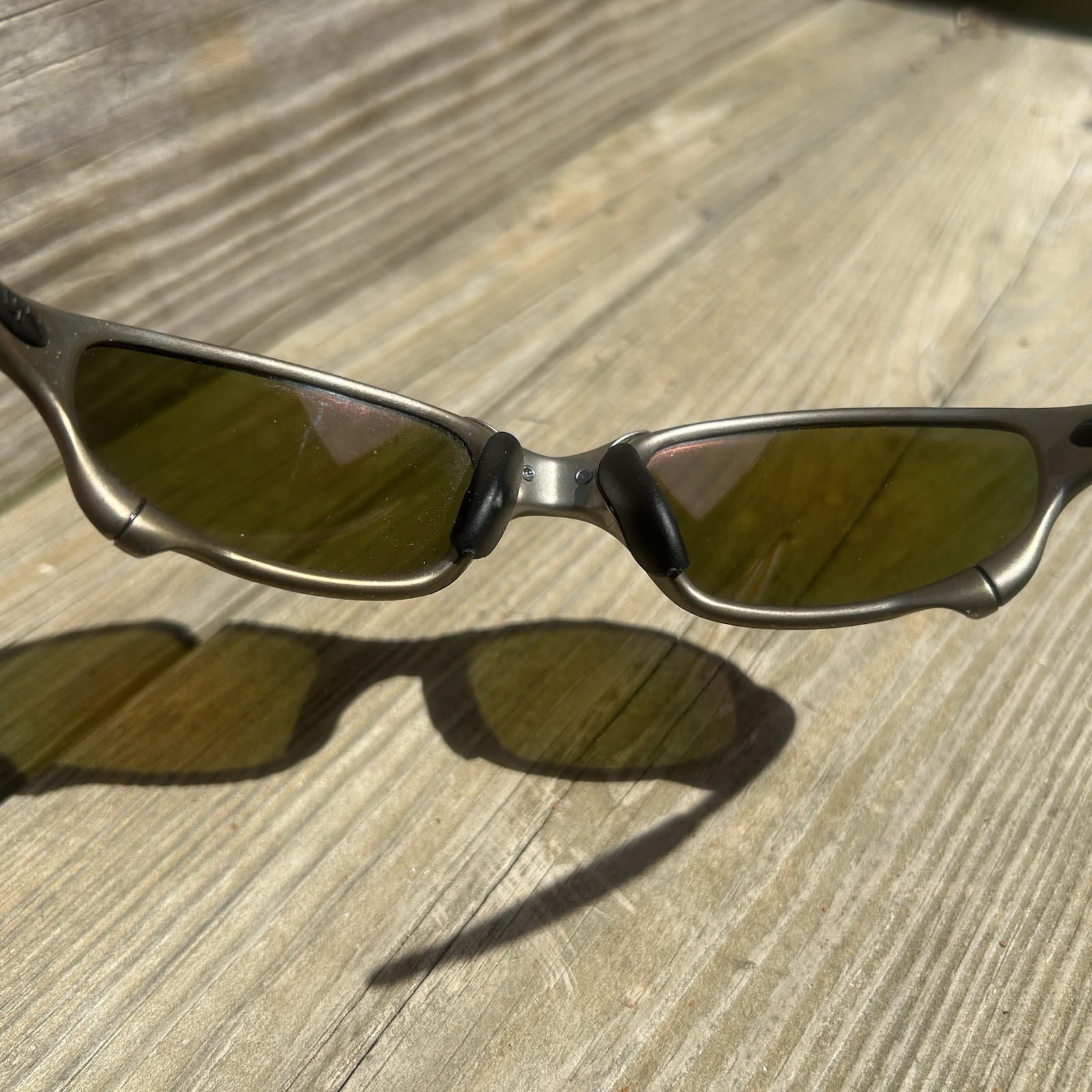 Oakley X-Metal Juliet 2nd Gen Plasma Frame Fire Iridium Lens Sunglasses *READ