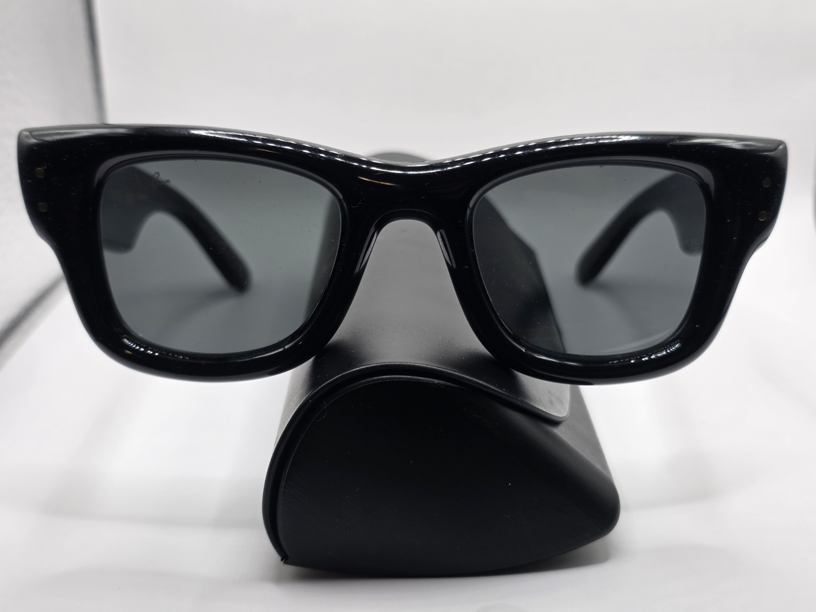 Ray Ban Wayfarer Puffer Asap Rocky AWGE RB4940 4940 Black Size 47/23