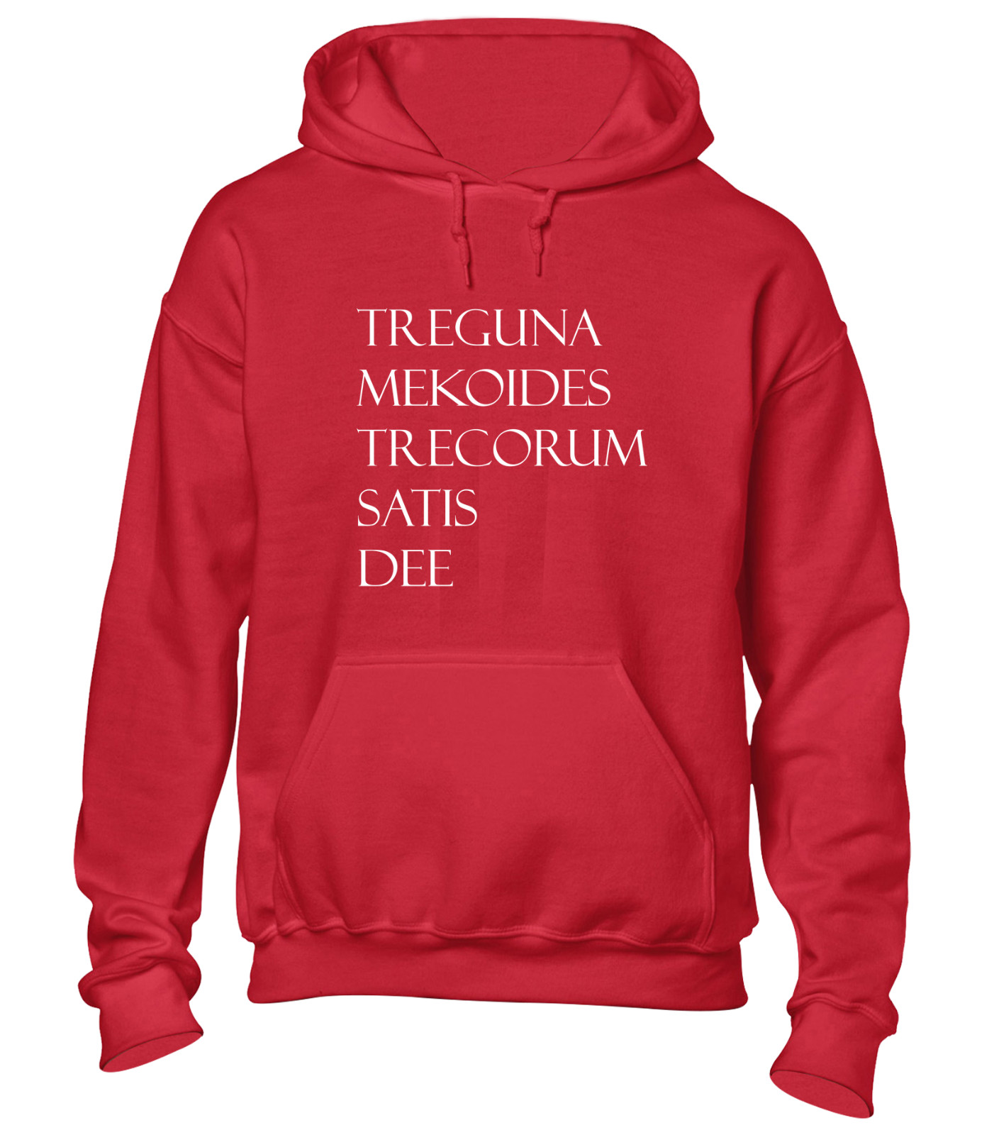 TREGUNA MEKOIDES HOODY HOODIE COOL MAGIC SPELL RETRO COMEDY FUNNY FILM TOP