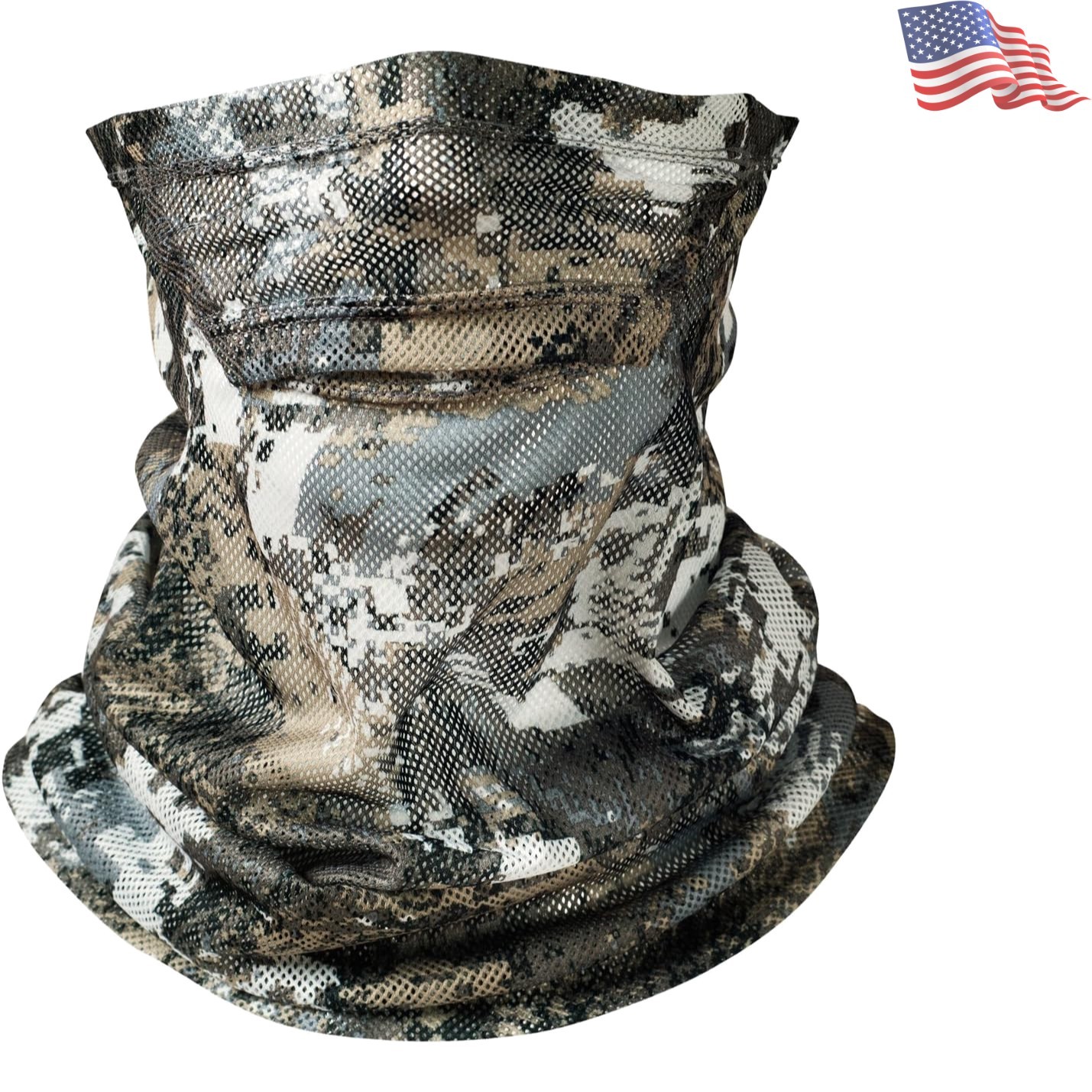 Lightweight Breathable Hunting Mask with Open Mesh for Perfect Concealment