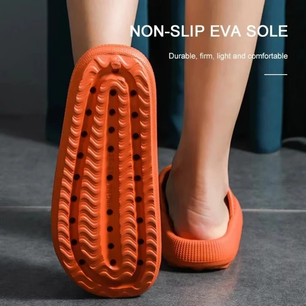 Cozy Pillow Slides Anti-Slip Sandals Ultra Soft Slippers Cloud Home Outdoor Shoe
