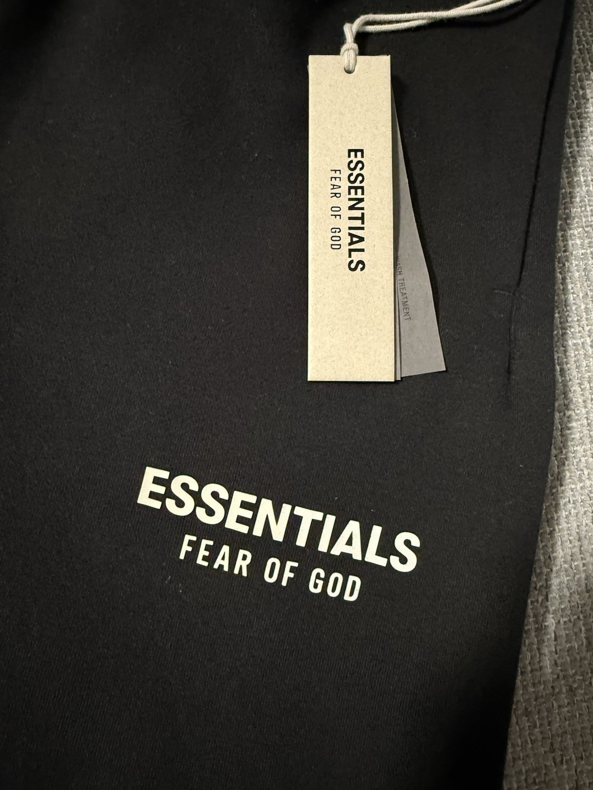 Essentials Fear of God Black Fleece Sweatpant FW24 XXS to XXL