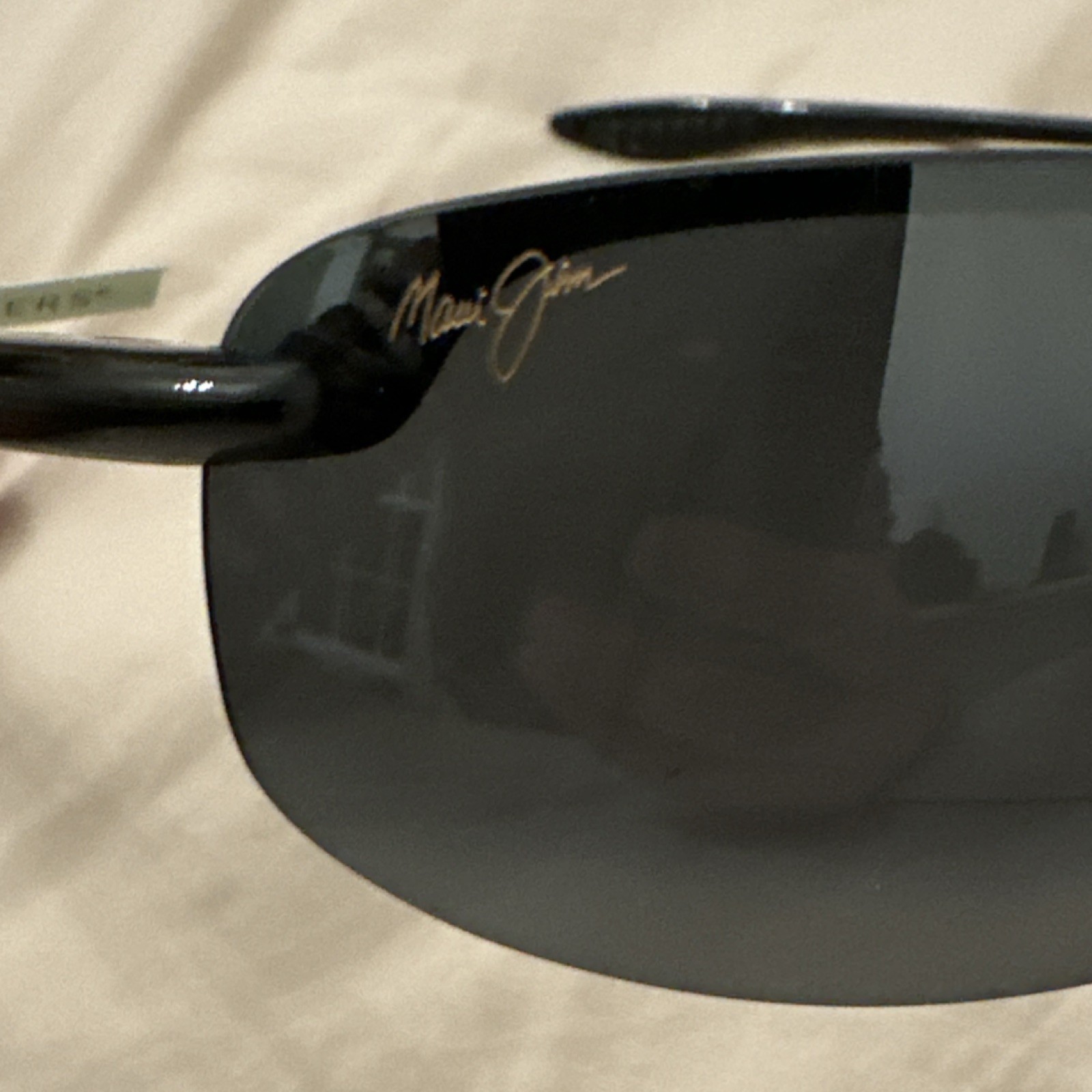 Maui Jim Ho’okipa MJ407-02 Black Plastic Gray Polycarbonate Lens Men’s Sunglass…