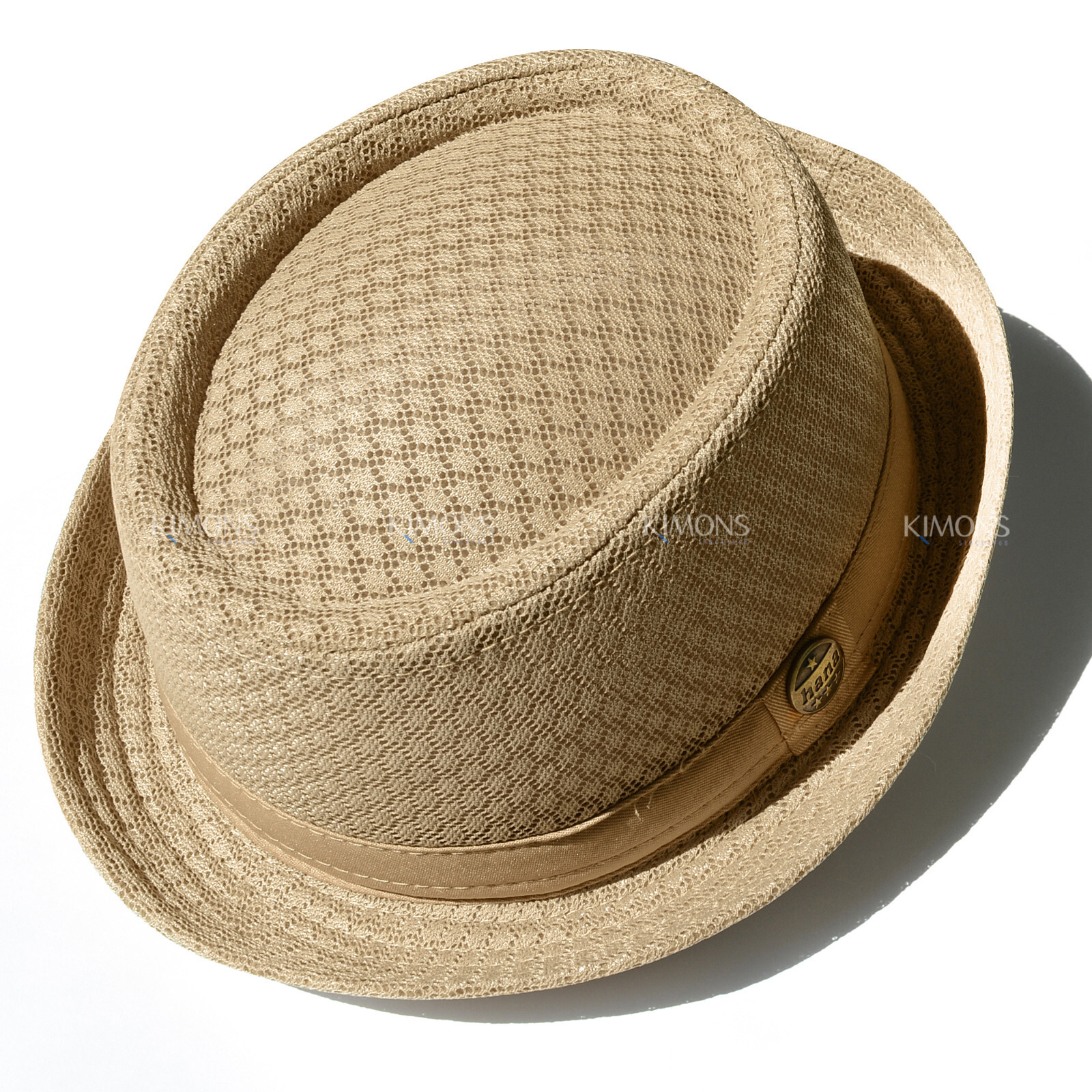 Light Weight Mesh Fedora hat Porkpie Summer Classic Trilby Cuban Beach Sun Cap