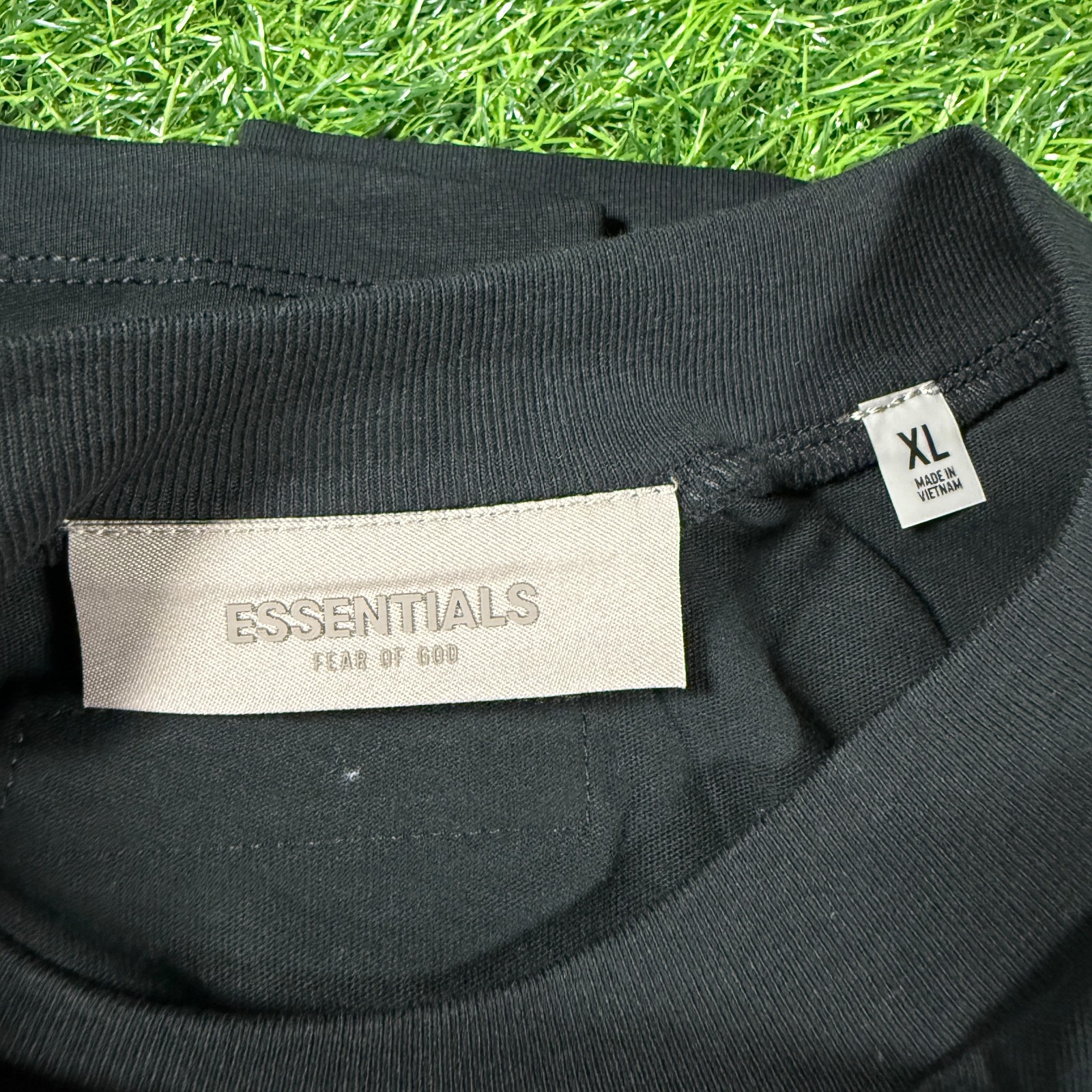 Fear of God Essentials T-Shirt SS22 Stretch Limo Black – 100% Authentic (XS-XL)