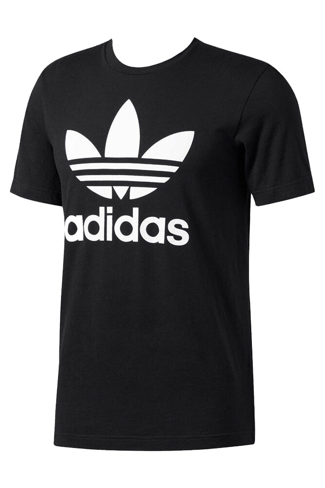 Adidas Men’s T-Shirt Trefoil Logo Design Graphic Classic Short Sleeve Shirt