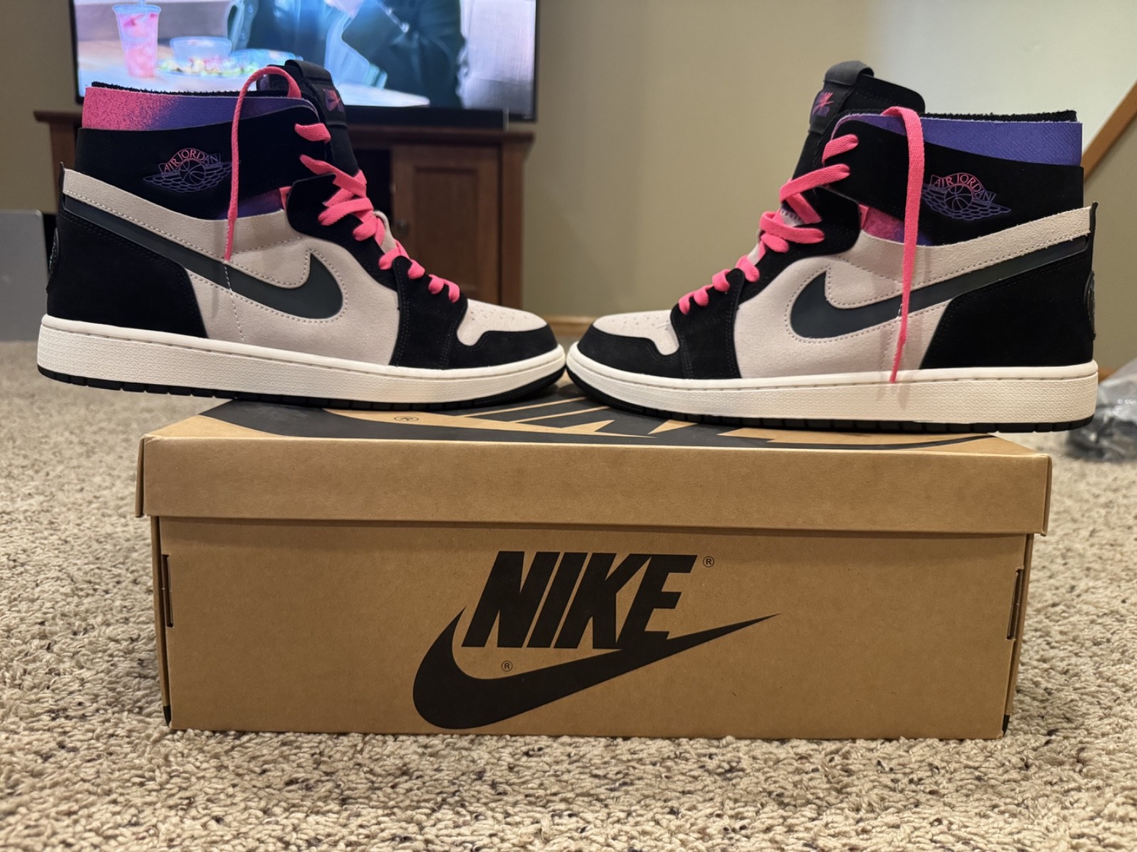 Paris Saint-Germain x Air Jordan 1 Zoom Comfort High Paris-Size 12