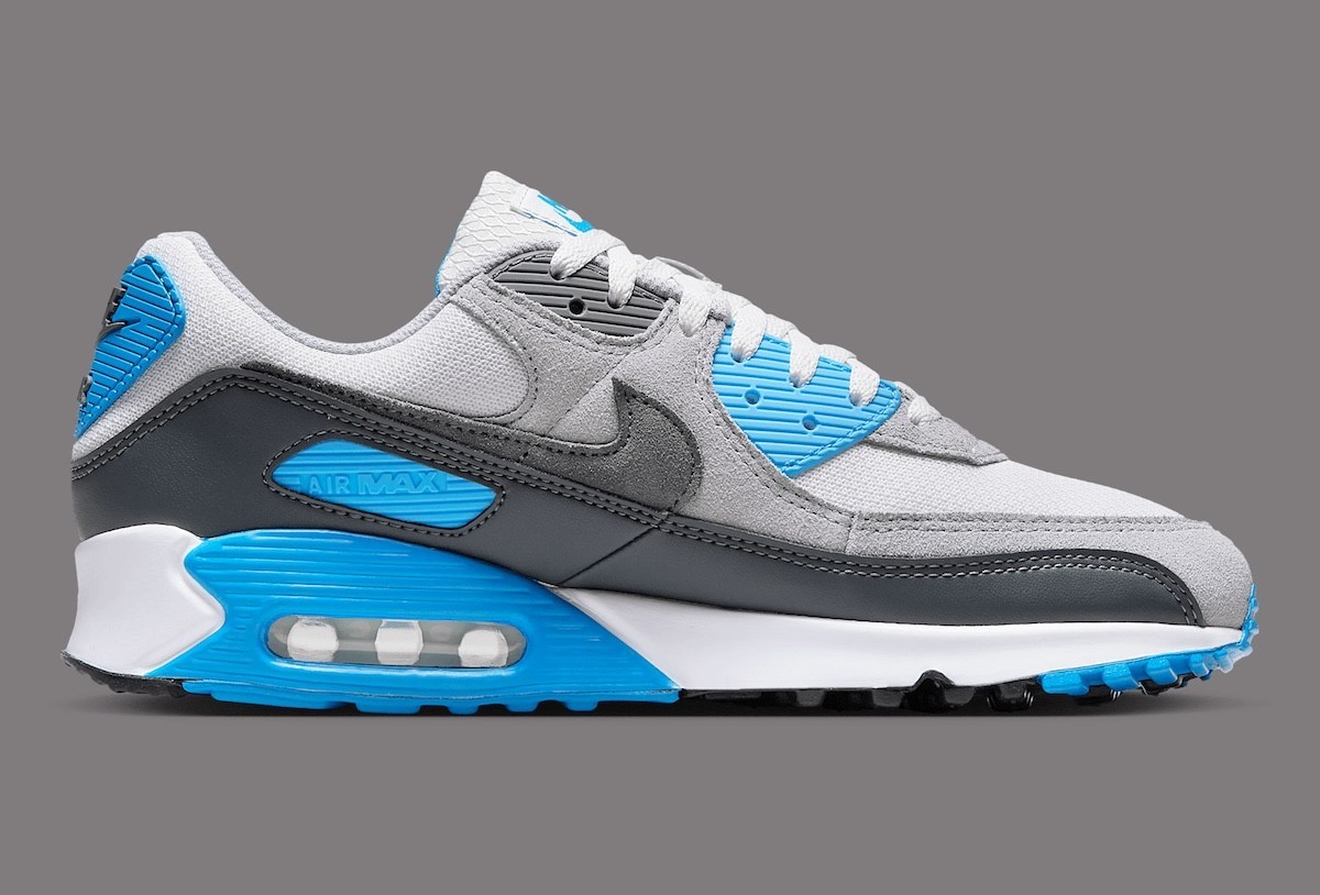 Nike Air Max 90 Shoes Platinum Tint Iron Grey DM0029-019 Men’s Multi Size NEW