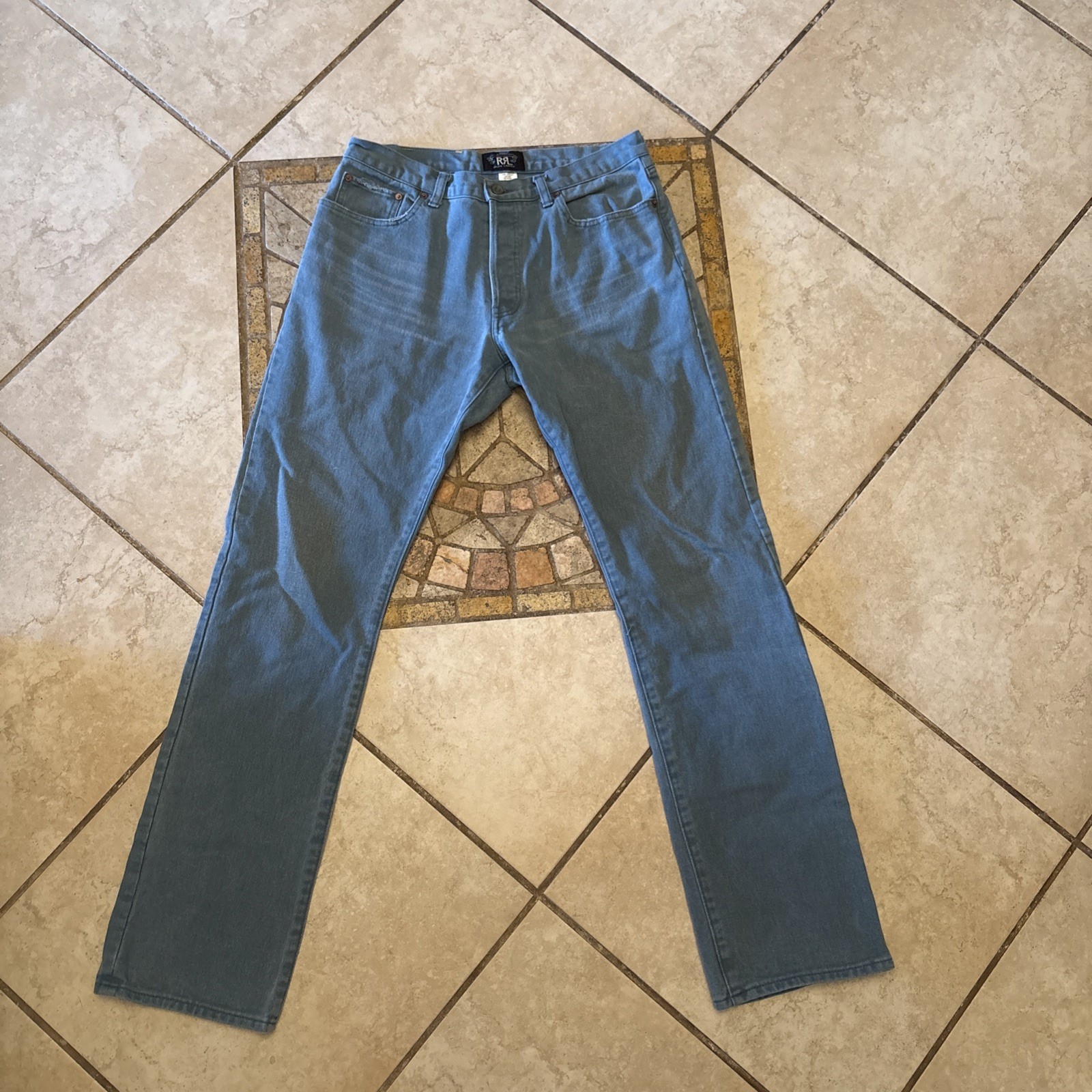 Double RL Ralph Lauren Jeans Made In Japan in Blue Color Denim 33 X 34