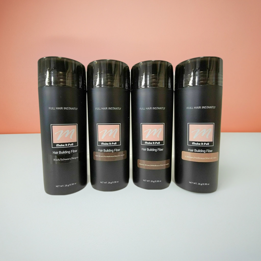 MAKEITFULL PREMIUM Hair Building Fibers FASHIONBEAUTYDEPOT approved Google Us
