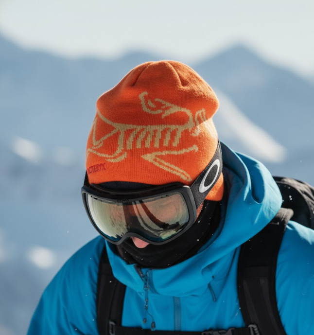 Arc’teryx Bird Head Toque Beanie Hat Orange New With Tags Unisex