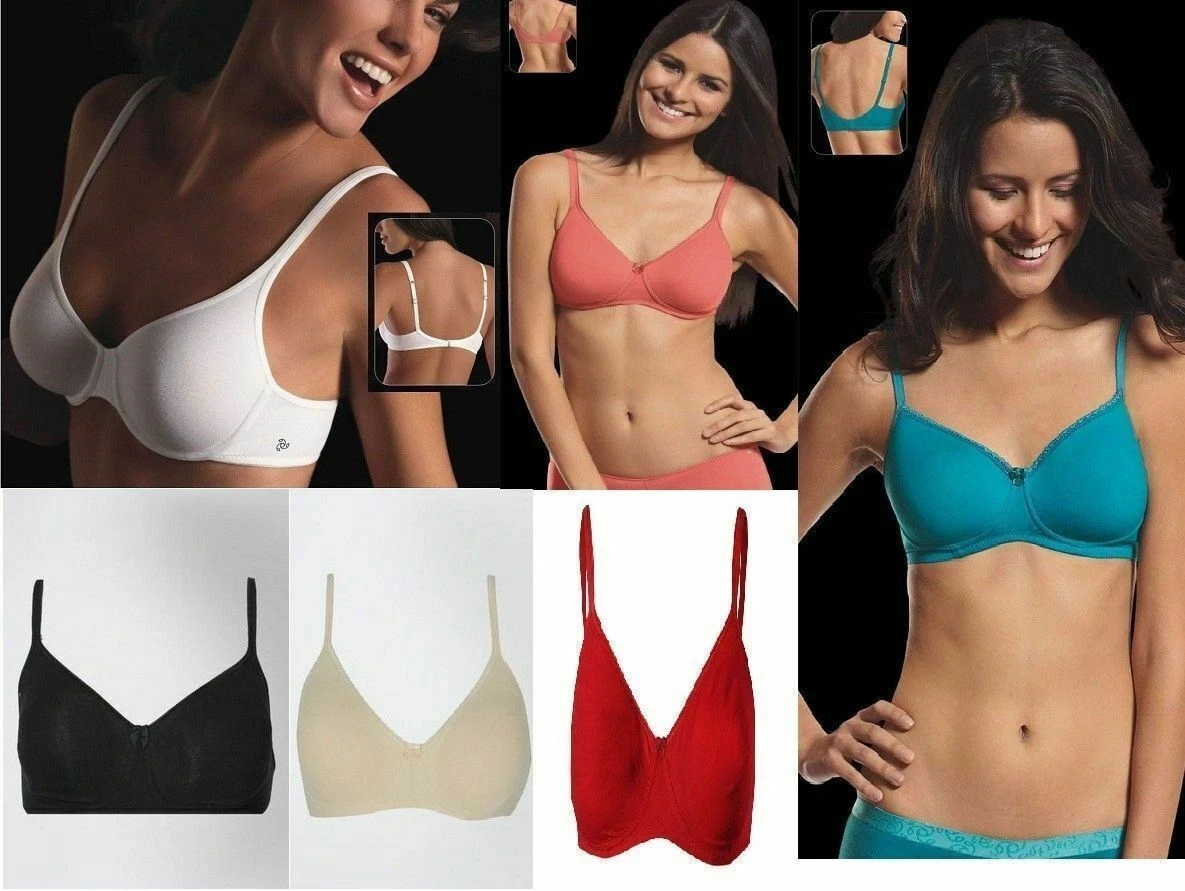 JOCKEY NON WIRE BRA CONTOURING COTTON MULTIPLE COLOR & ALL SIZE AVAILABLE