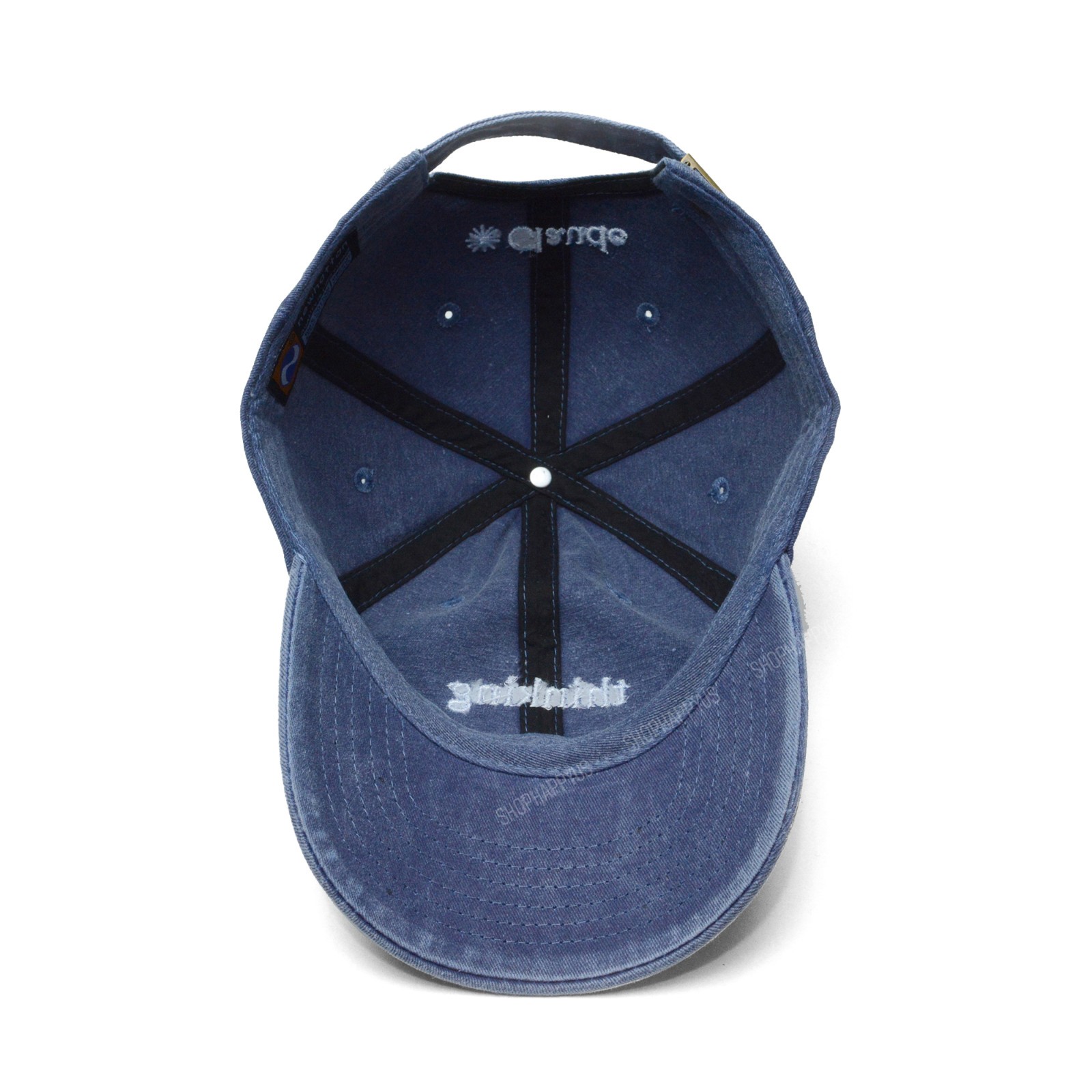 Anthropic Claude Thinking Hat Navy Blue Adjustable Strapback Baseball Cap New
