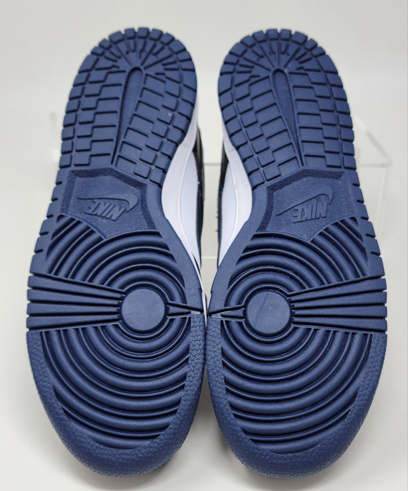 Nike Dunk Low Navy Blue Panda Black Sneakers Shoes Youth Size 5Y HJ9202-001 New