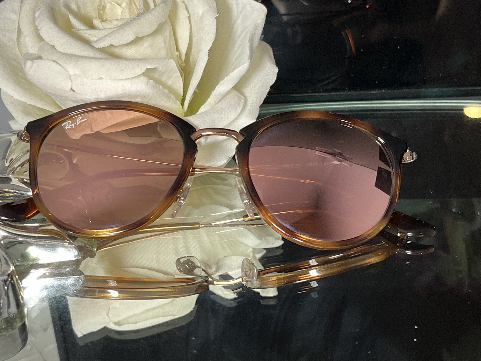 Authentic Ray-Ban RB2447 Mirrored Sunglasses | 51-20-150
