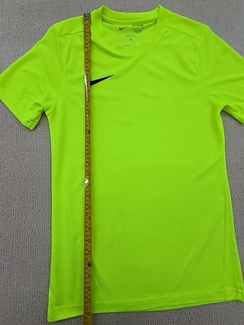 Nike Jersey Youth S Green Dri-Fit Slim Fit Short Sleeve