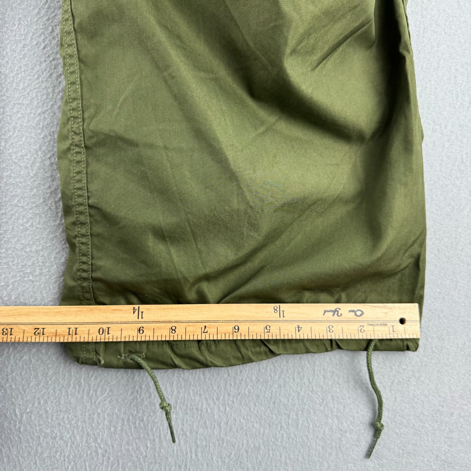 Vintage 50s Military Pants Mens Small Long Fits 33×28 M-51 Arctic Shell Baggy