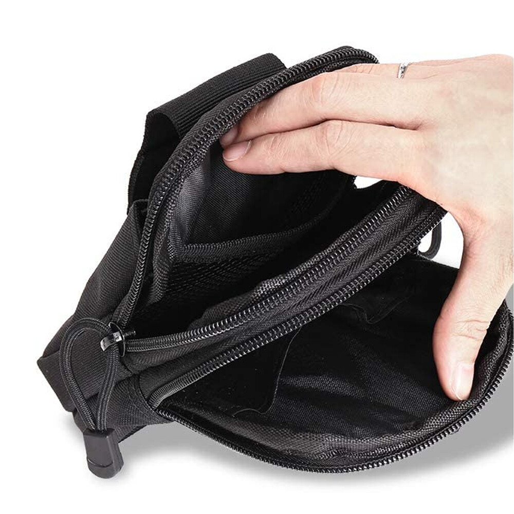 Tactical Waist Fanny Pack Belt Bag Phone Pouch Military Camping Hiking Outdoor