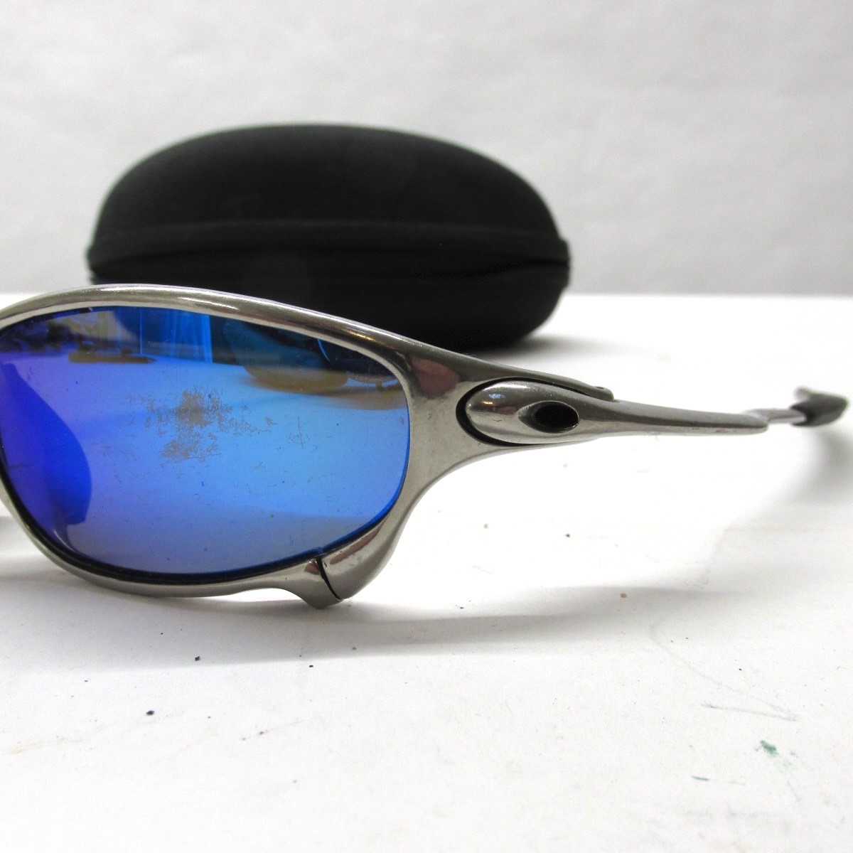 1999 RARE SERIAL “JF” FIRST GEN OAKLEY X METAL JULIET POLISHED with case