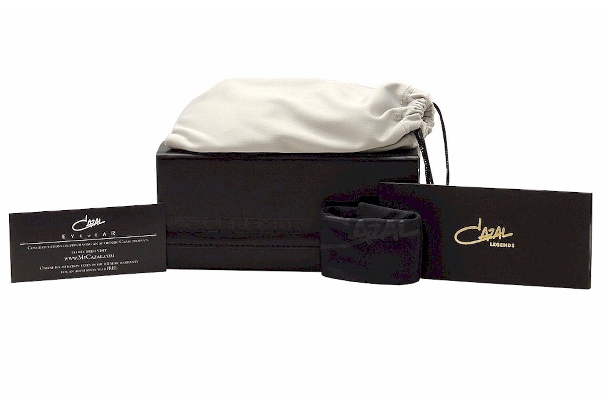 Cazal Legends 616 001SG Black/Gold Retro Fashion Sunglasses 56mm