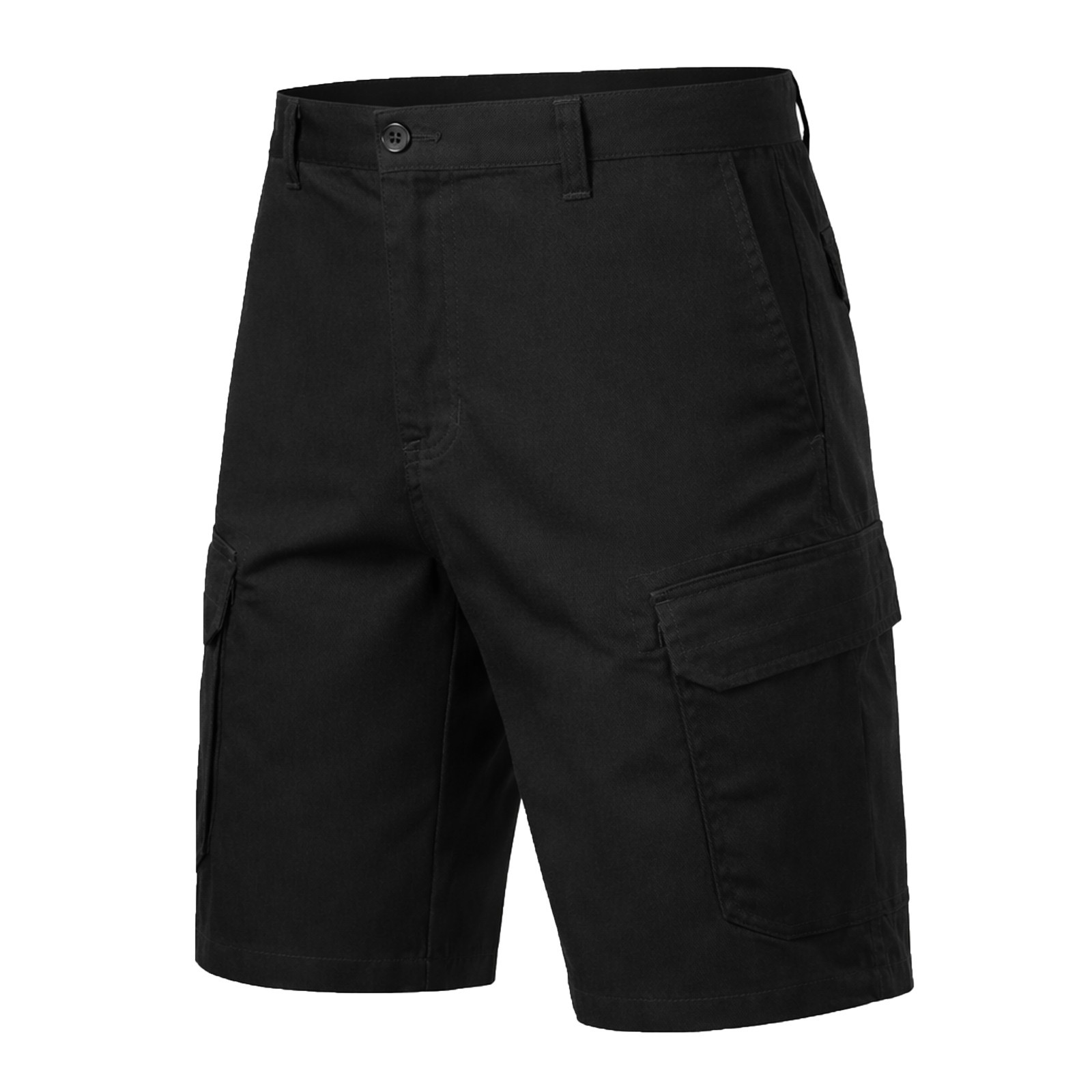 Men’s Cotton Flex-Stretch Cargo Shorts – Casual, Work, Hiking & Outdoor Utility
