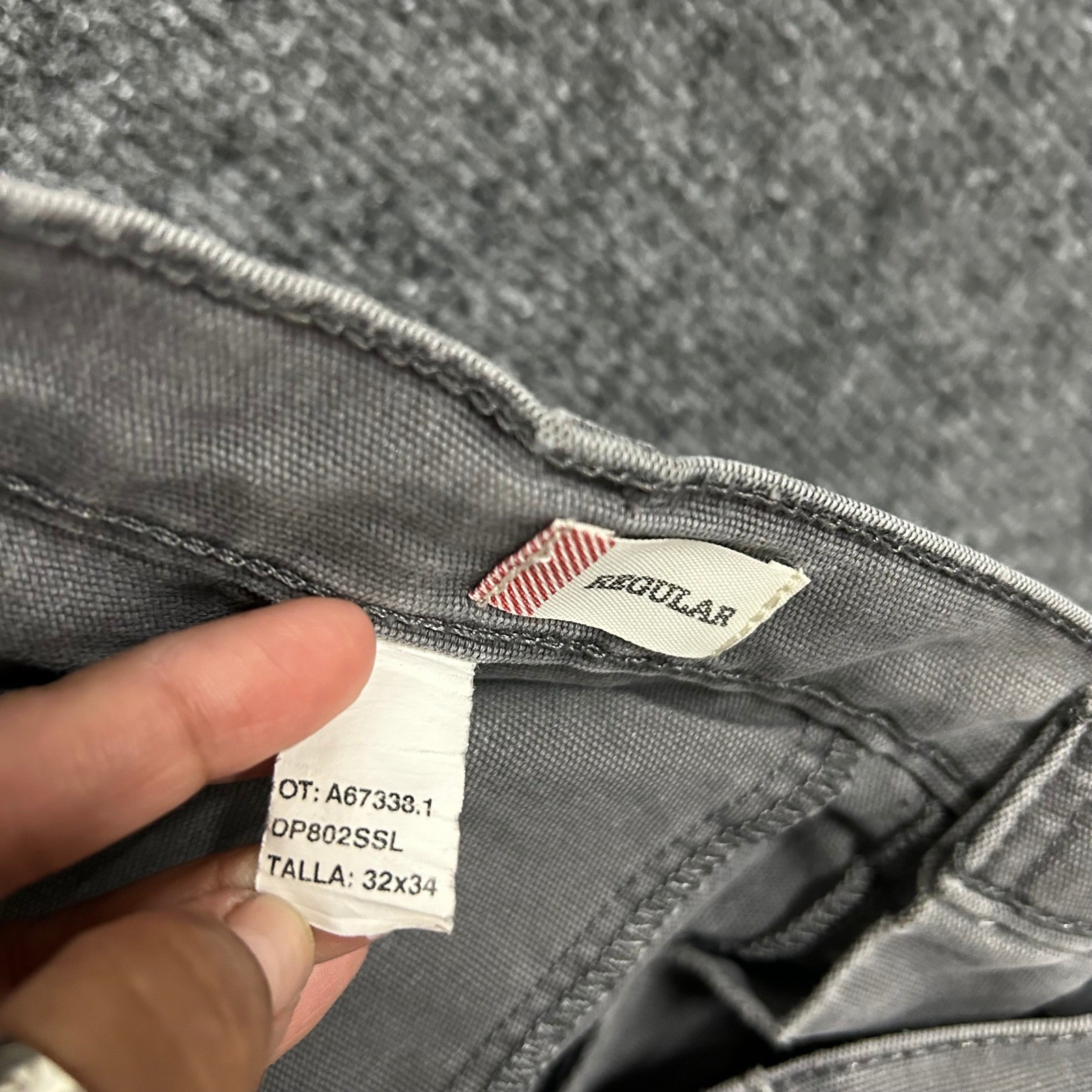 Dickies Carpenter Pants Mens Size 32×34 Gray Flex Regular Fit Utility Workwear
