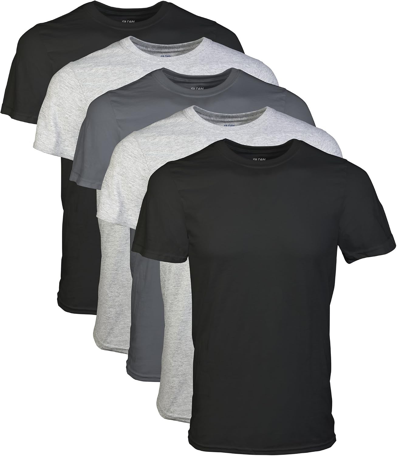 Mens Crew T-Shirts Multipack Style G1100