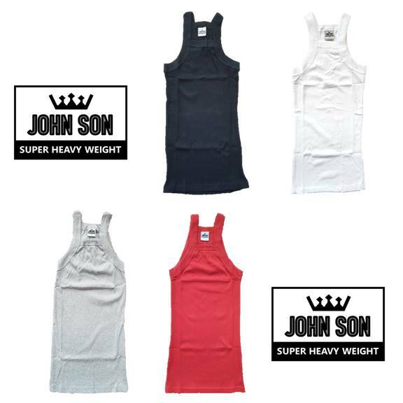Men’s G-unit Tank Top [JOHN SON] Muscle Square Cut Super Heavy Weight [ Single ]