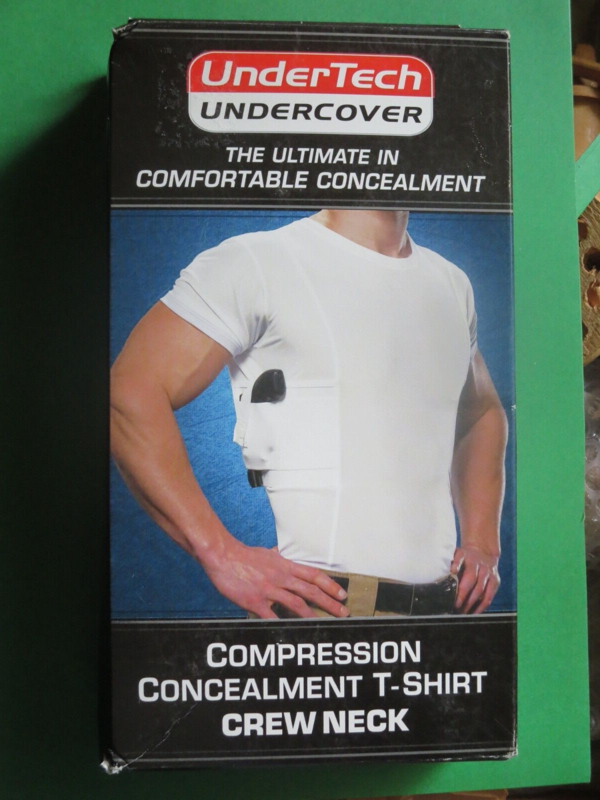 UnderTech Undercover Crew Neck Concealment White T-Shirt 4003 Men’s 3XL