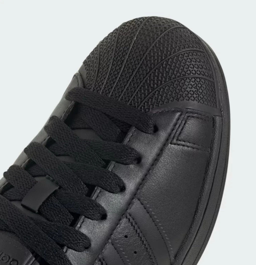 Adidas Originals Mens Superstar Black Sneakers Casual Shoes Footwear EG4957