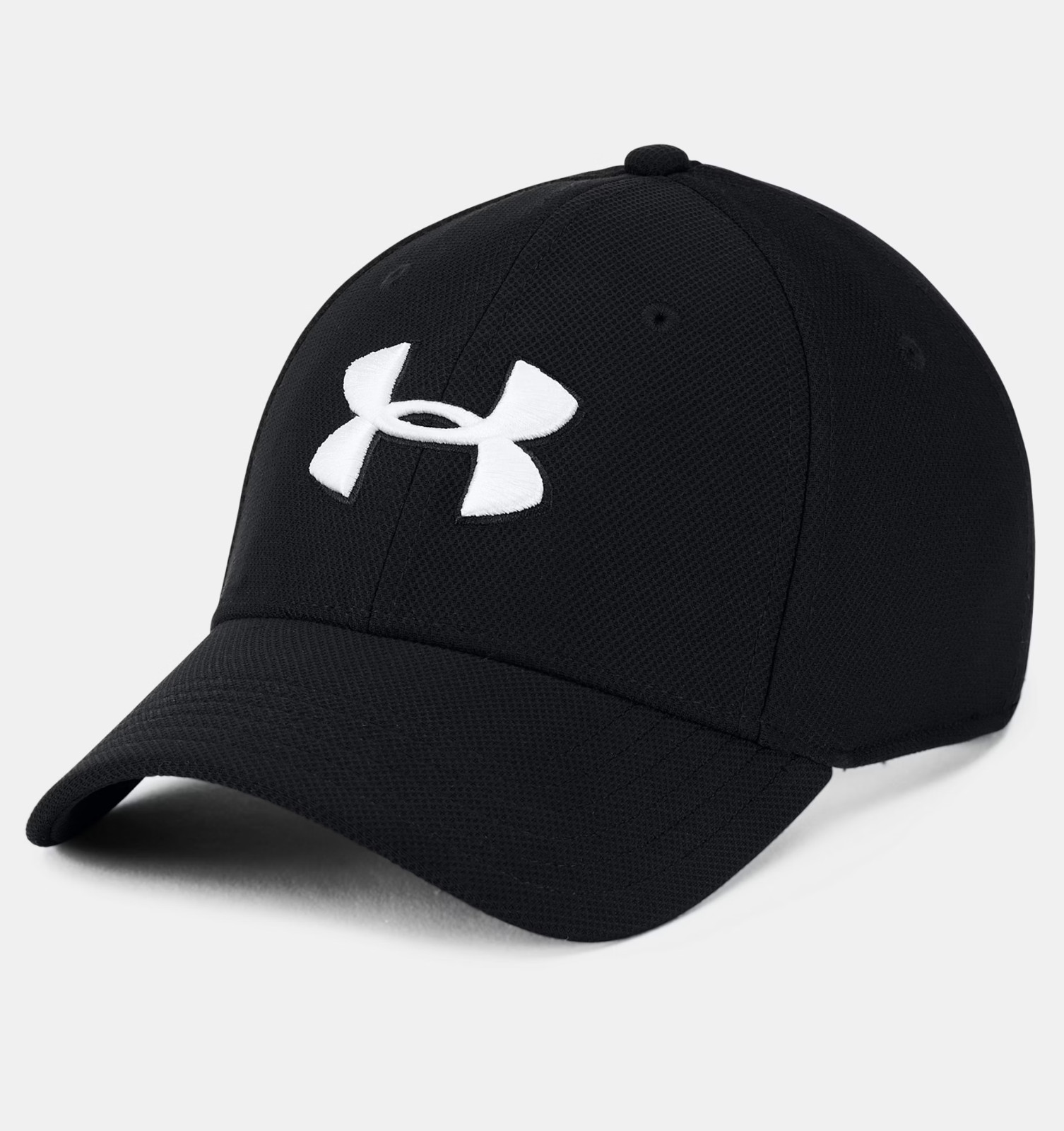 Under Armour UA Blitzing 3.0 Stretch Fit Mens Hat – Black White Blue Red Gray