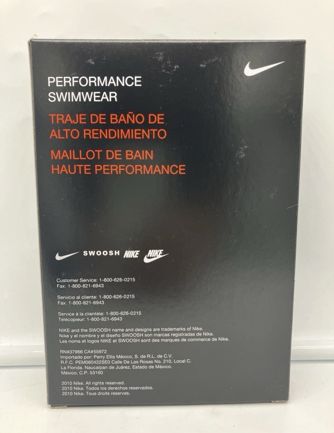 NEW NIP NIKE Men’s PERFORMANCE Victory Colorblock Black/Gray Brief Swimwear 36