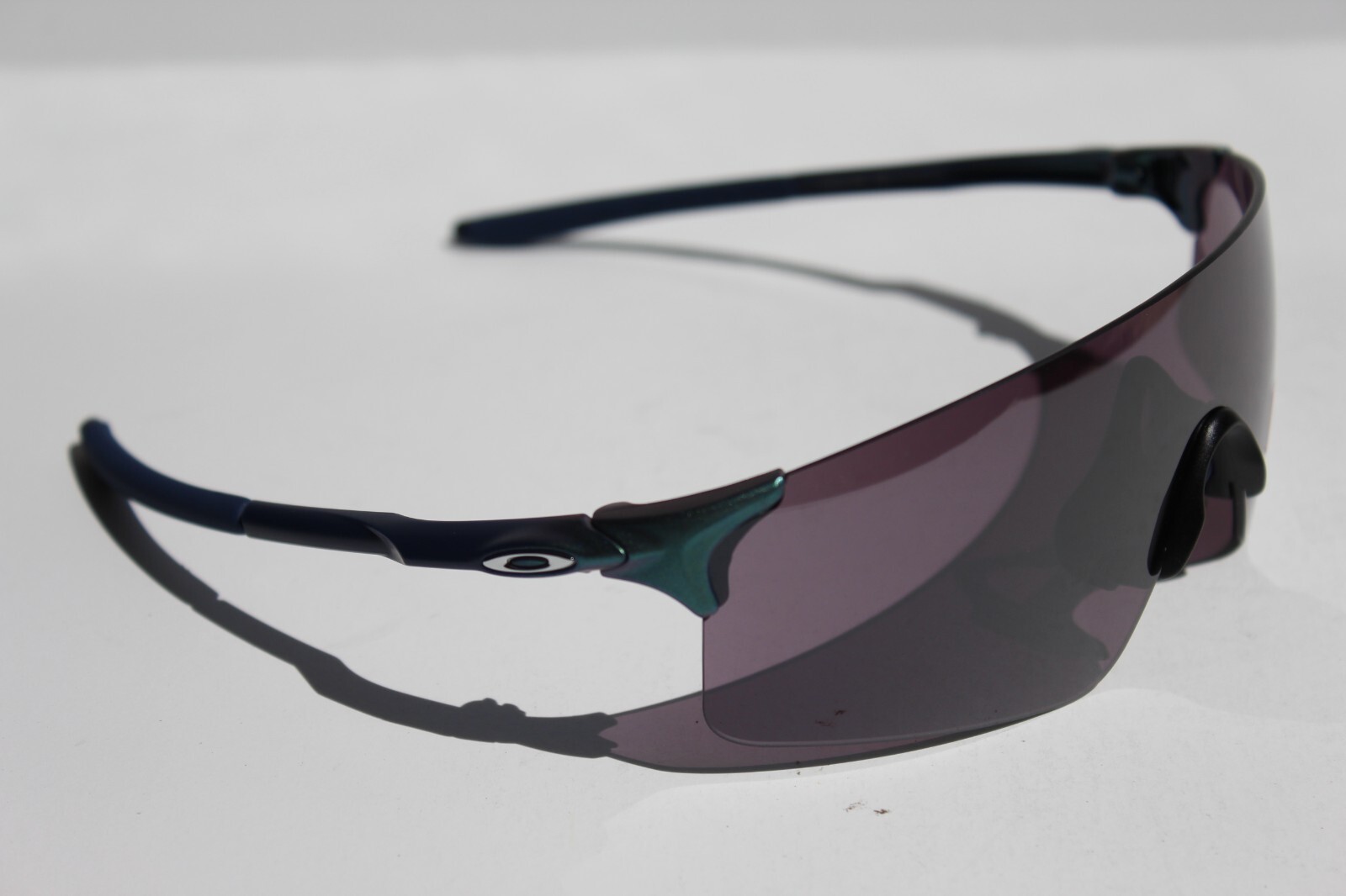 OAKLEY EvZero Blades Sunglasses Silver Blue Shift/Prizm Road Black OO9454-19 NEW
