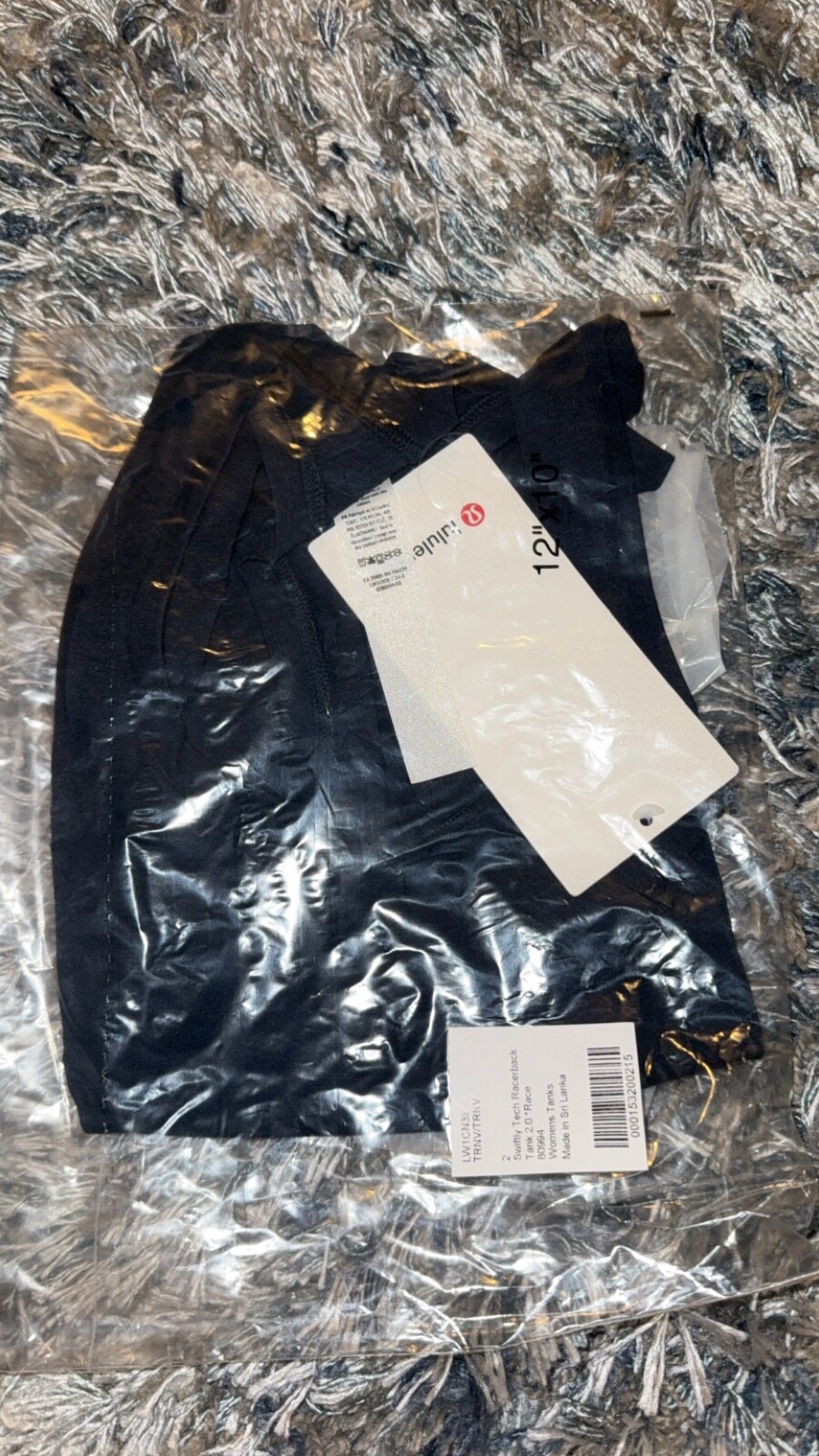 Swiftly Tech Racerback Tank Top 2.0 Waist Length in True Navy, Brand New
