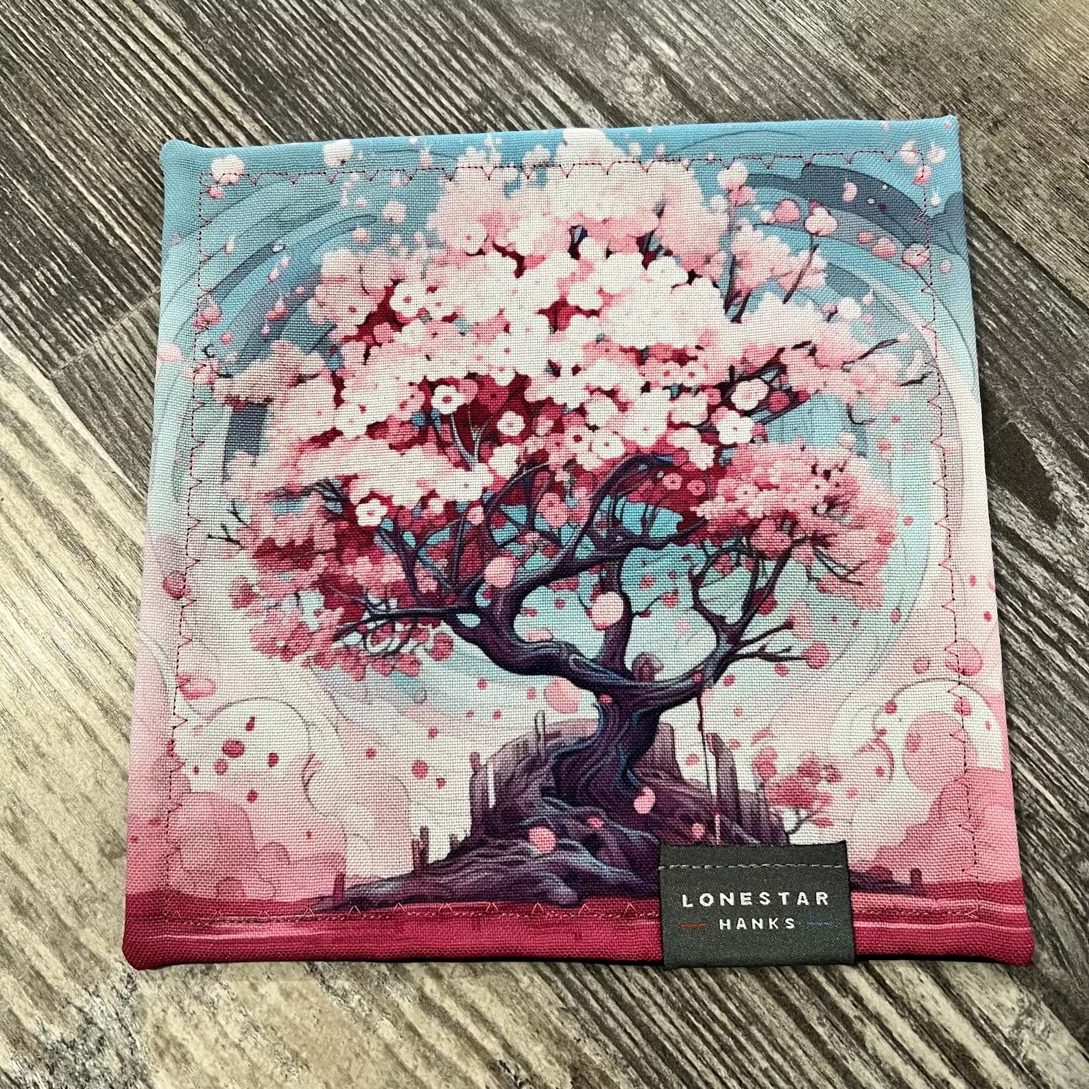 Cherry Blossom Tree Microfiber EDC Hank Everyday Carry Lens Cleaning Cloth
