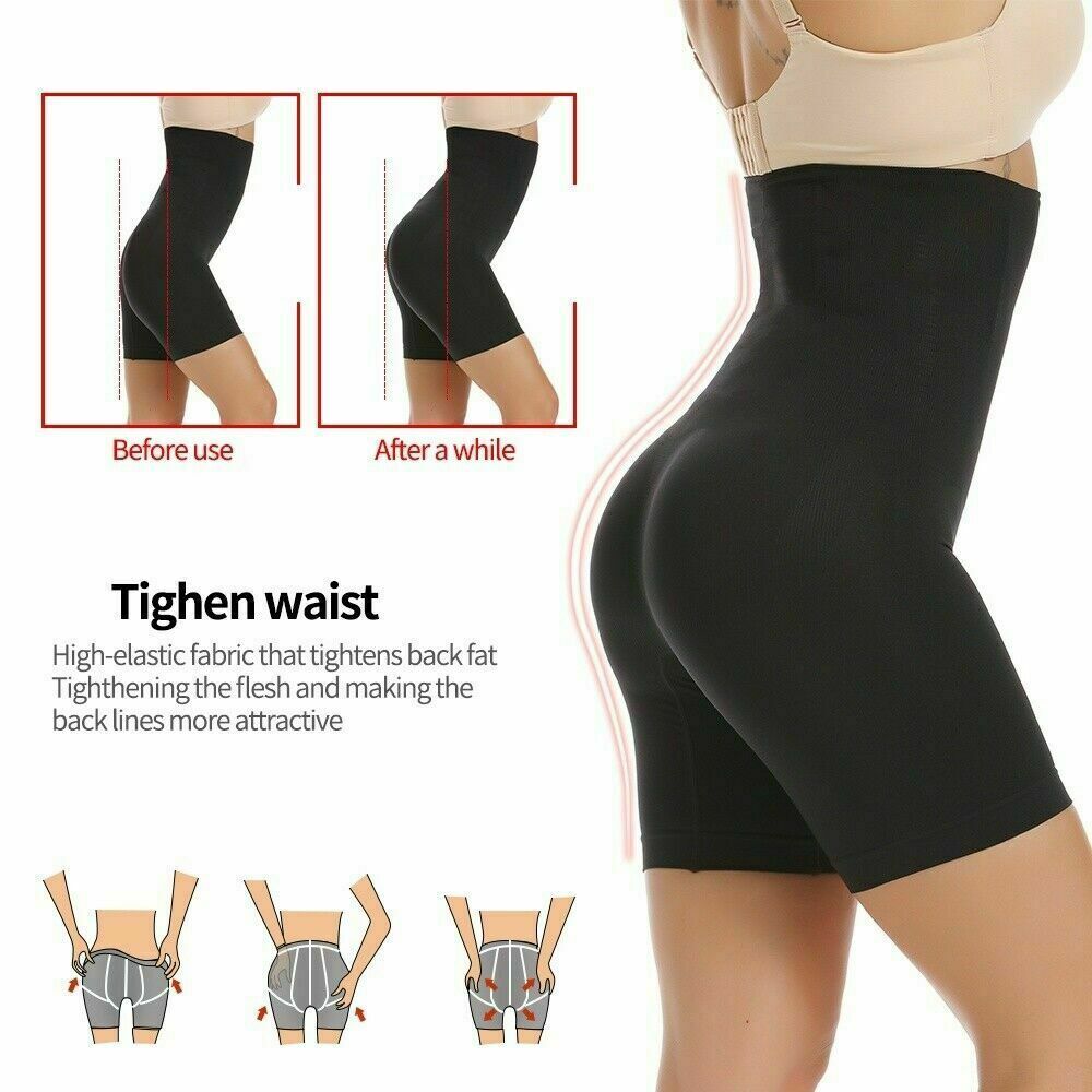 US Shapermint Empetua All Day Every Day High-Waisted Shaper Shorts Tummy Control
