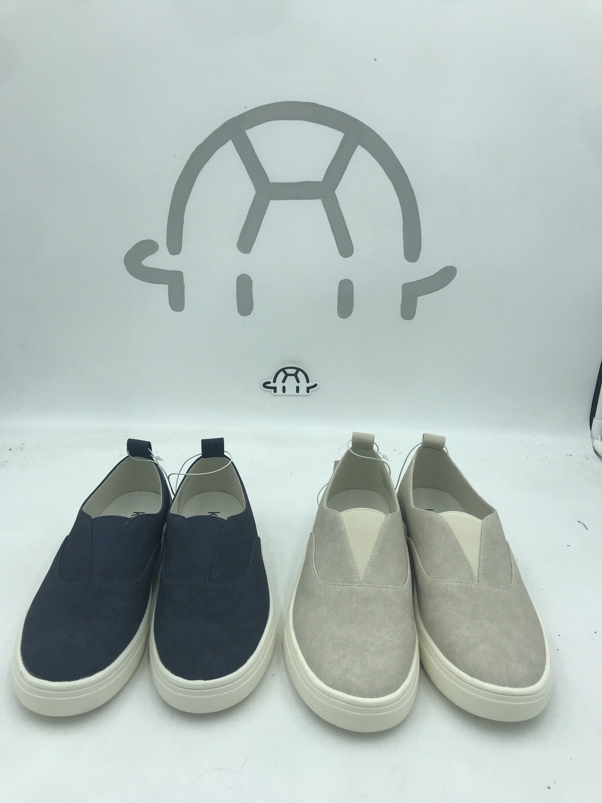 Kensie Salia Women’s Slip-On Shoes Navy_ Beige Pick Size and Color