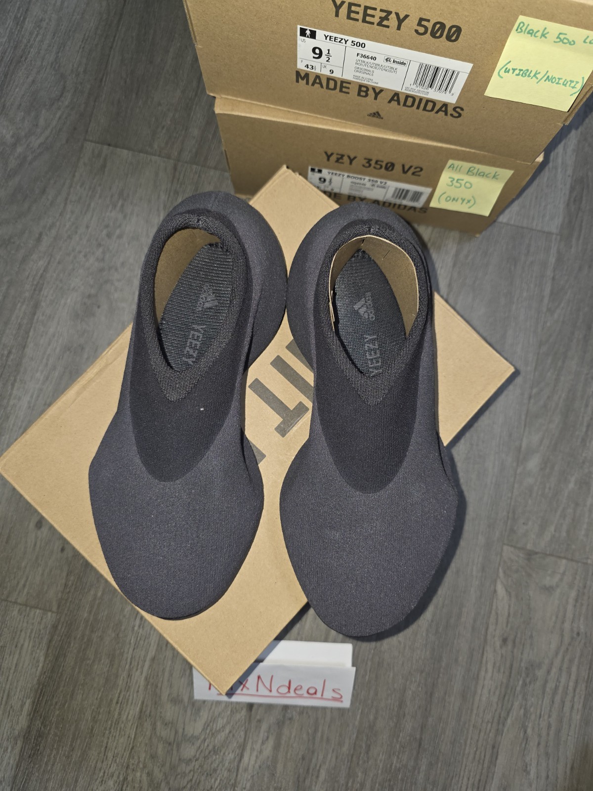 Authentic adidas Yeezy Knit Runner Low Stone Onyx IG7831 Size 5.5 foam FREE GIFT