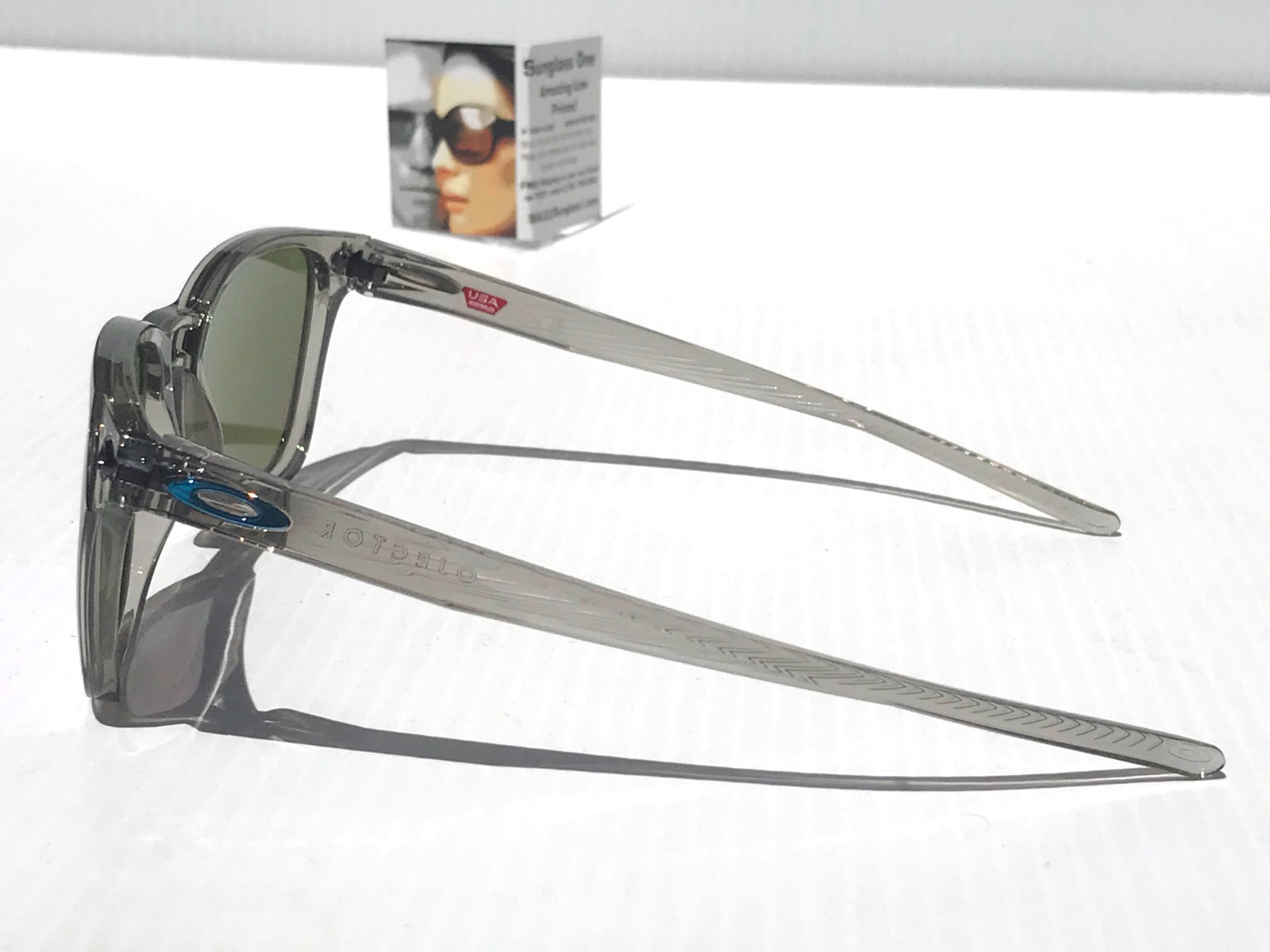 Oakley OJECTOR Grey Ink w Blue SAPPHIRE PRIZM POLARIZED Sunglass 9018-14