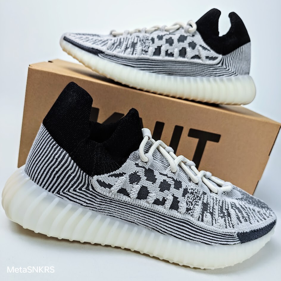 Adidas US 13.5 Men’s Slate White Black Grey Boost Ye Yeezy 350 CMPCT IG9608 NIB