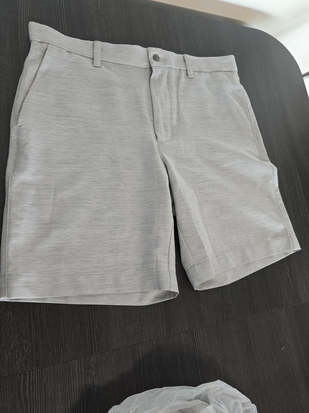 Callaway Mens Shorts Size 34 Great Shaoe Grey Button And Zipper Fly