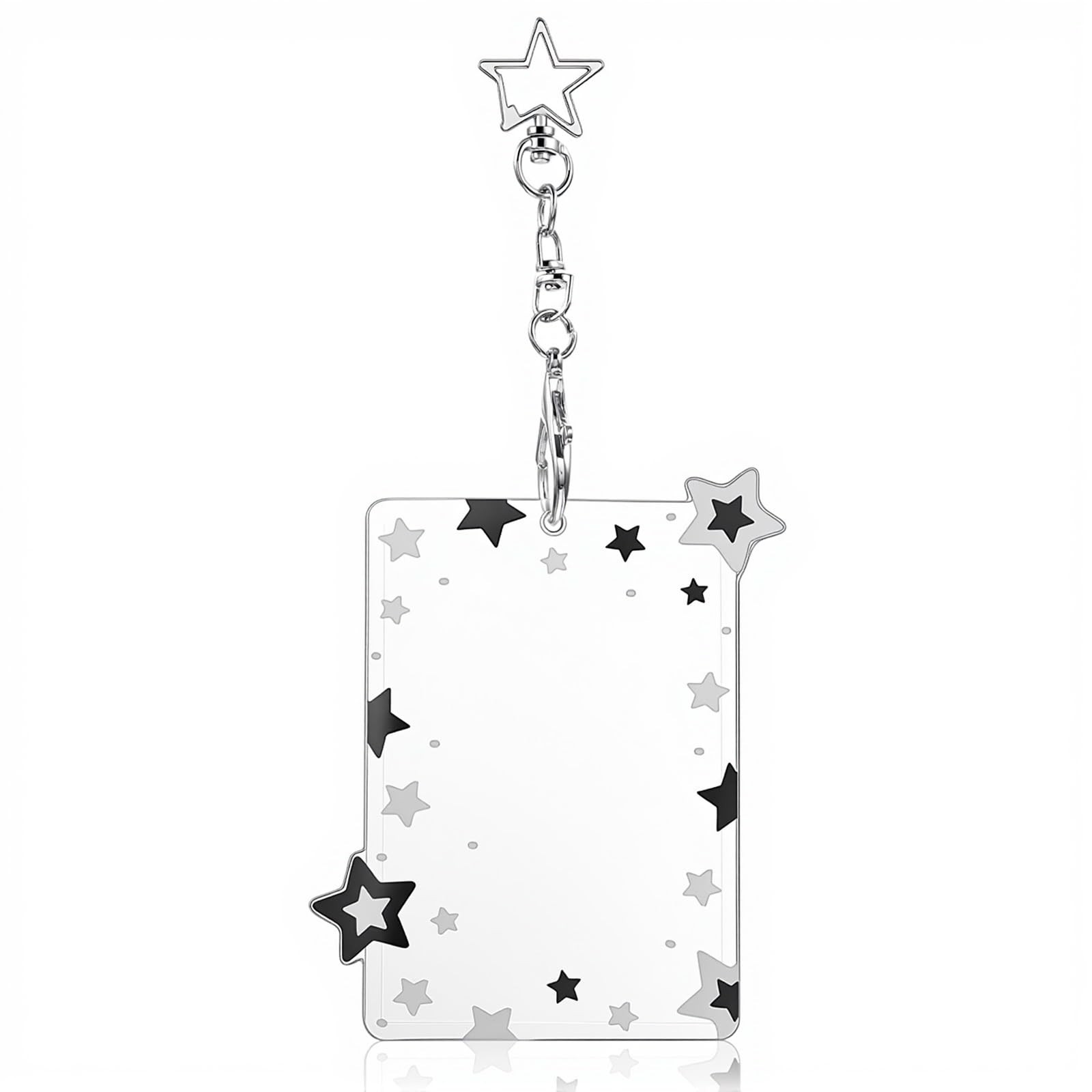 Cute Photocard Holder Keychain, Star Photo Card Holder Creative Photocard Key…
