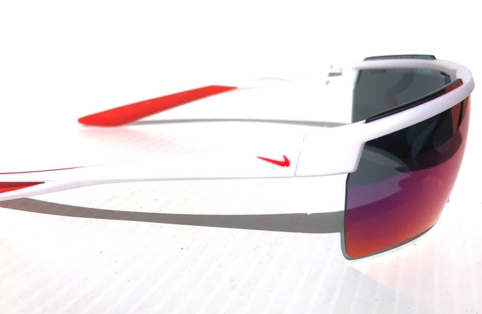 Nike WINDSHIELD ELITE 20 White Team Orange Frame Field Tint Sunglass CW1167 104