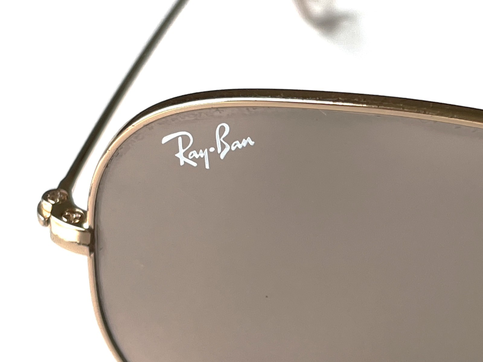 Ray-Ban RB3025 001/3E Aviator Sunglasses Arista Gold Silver Pink Mirror 55mm