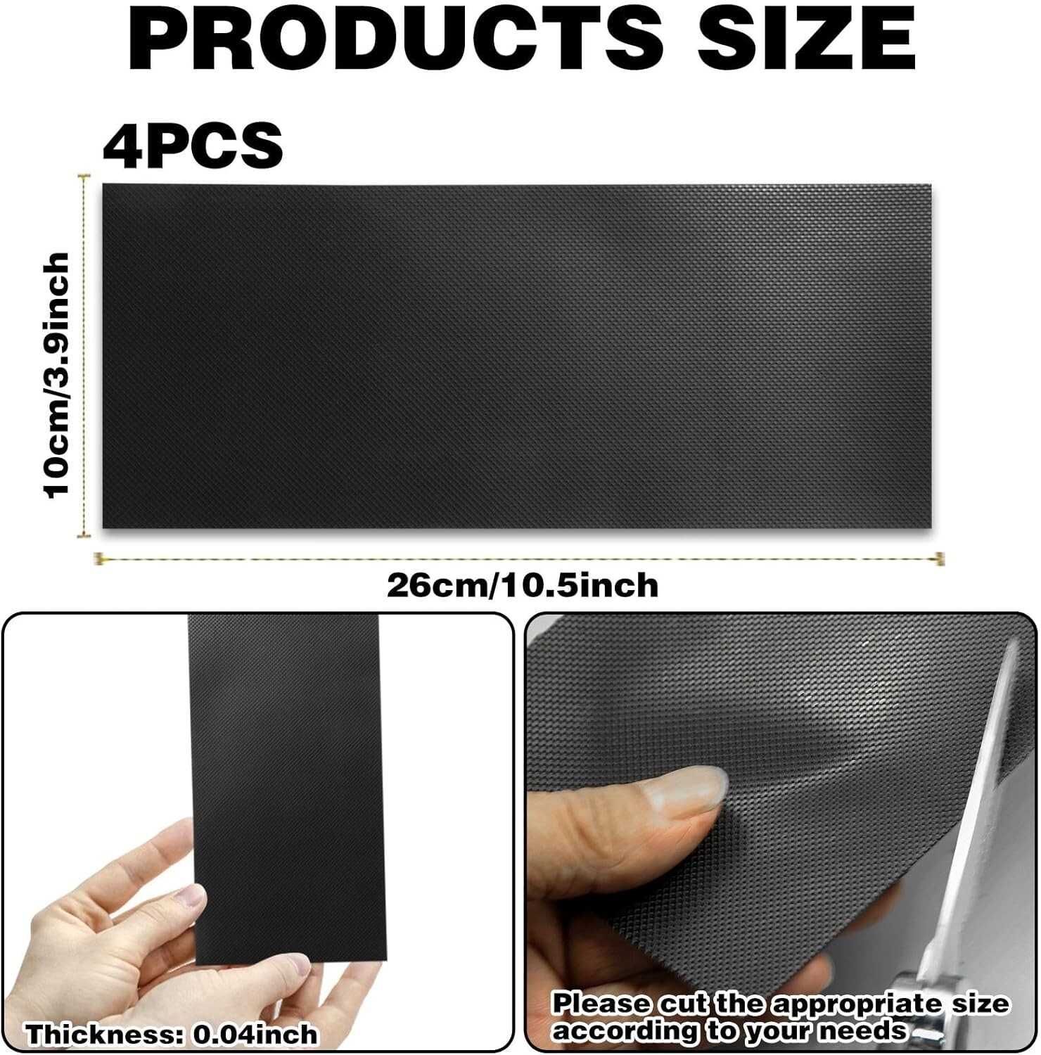 4 Pack Non-Slip Shoe Sole Protector Shoe Bottom Pads Anti Slip Shoe Grips