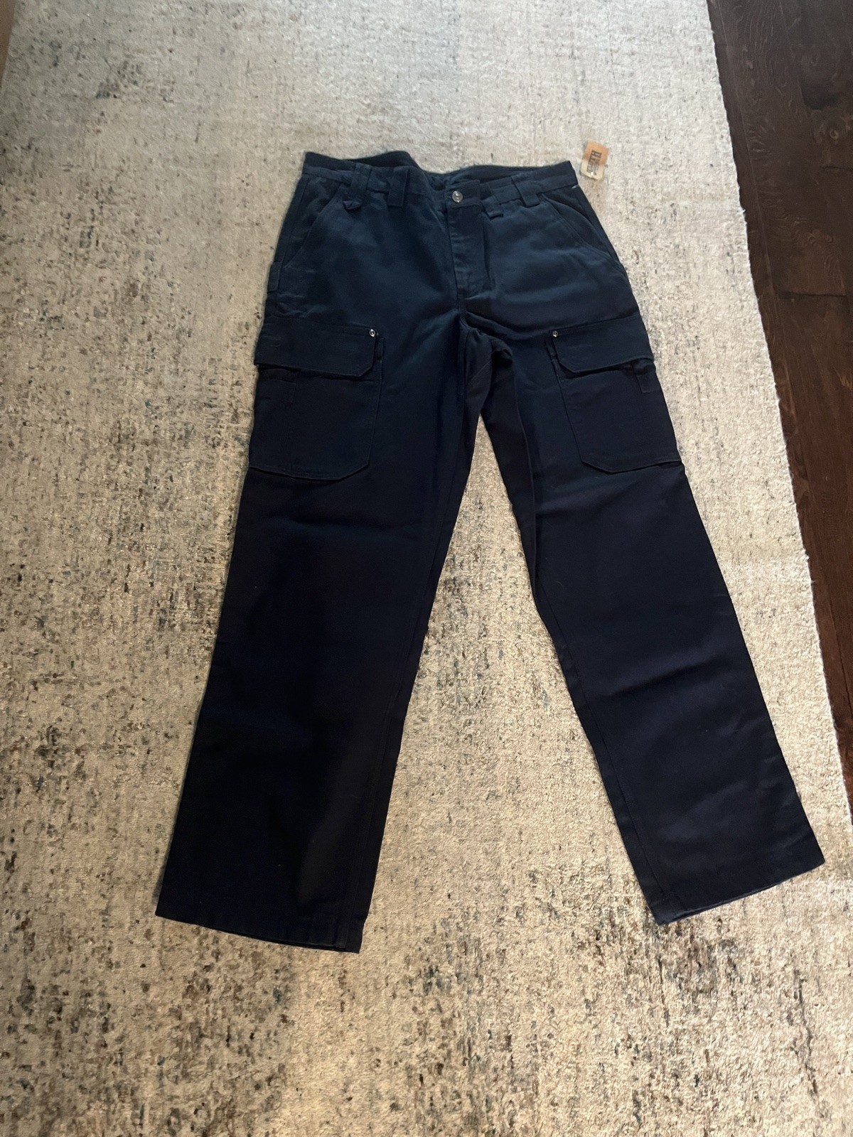 Duluth Trading Co. NWT Flex Fire Hose Foreman Pants Men 40×32 Navy Relaxed Fit